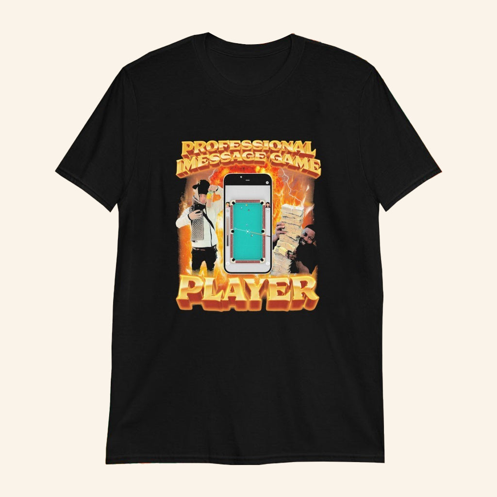 Professional Imessage Game Player Billiards T-Shirt Birthday Gift Ideas For Son - Lily Birch Market