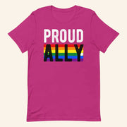 Proud Ally Pride Human Rights Campaign T-Shirt Gifts For Best Friends - Lily Birch Market