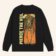 PTV Merch Skeleton Lovers Crewneck Pierce The Devil Sweatshirt Gift For Best Friends - Lilybirchmarket