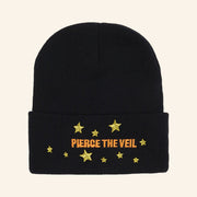 PTV Merch Stars Beanie Embroidered Pierce The Devil Hat Gift For Rock Fans - Lilybirchmarket