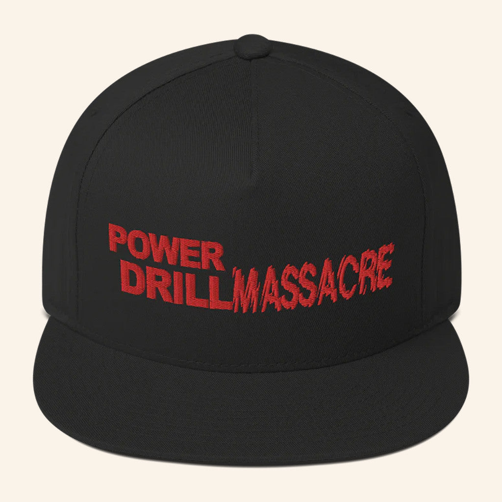 Puppet Combo Merch Power Drill Massacre Embroidered Snapback Hat Christmas Present For Dad - Lilybirchmarket
