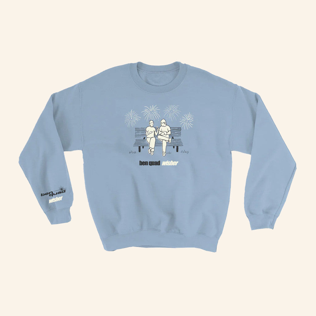 Pure Noise Merch Ben Quad Wisher Sweatshirt Unique Gift For Boyfriend Birthday - Lilybirchmarket