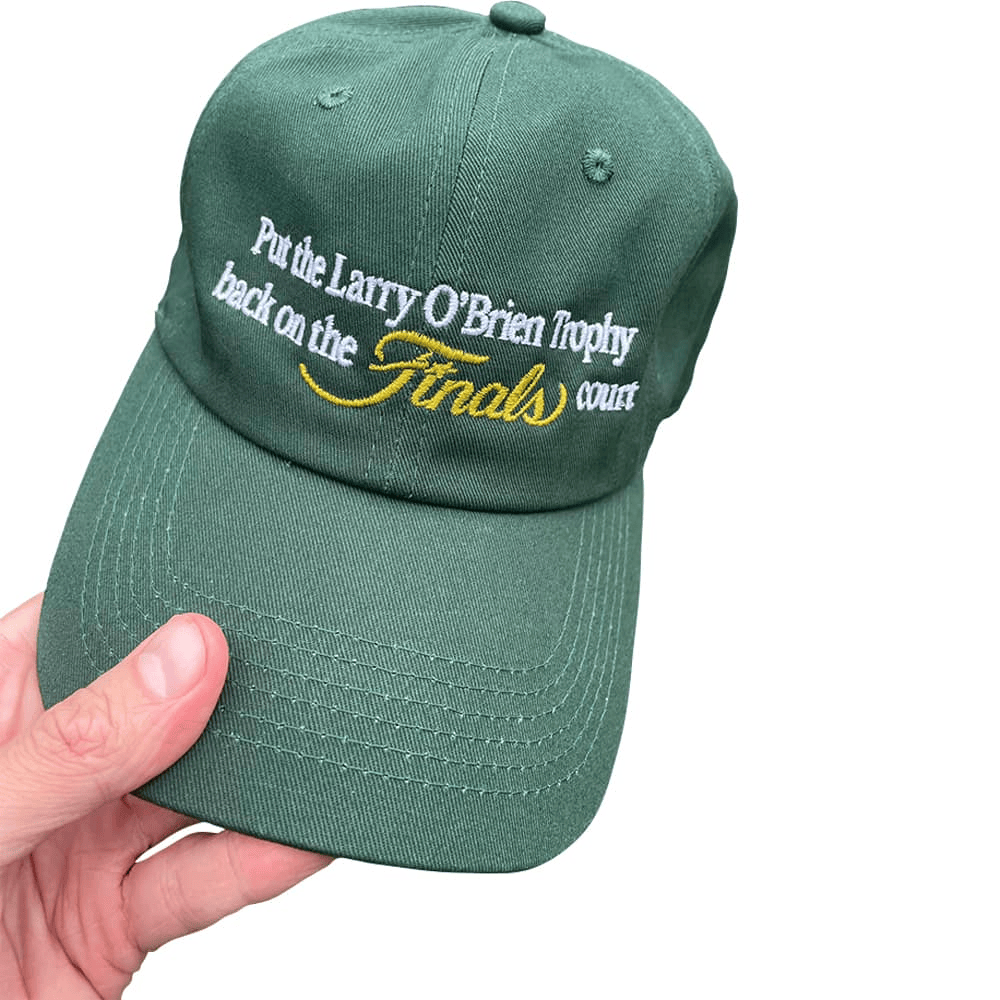 Put The Larry O'Brien Trophy Back On The Finals Court Hat Gifts For Dad - Lilybirchmarket