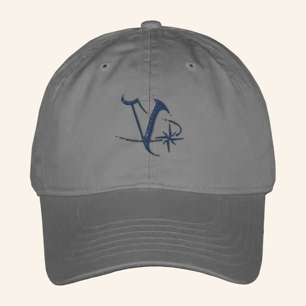 Quadeca Merch Quadeca Vanisher Embroidered Grey Hat Gifts For Dad - Lilybirchmarket