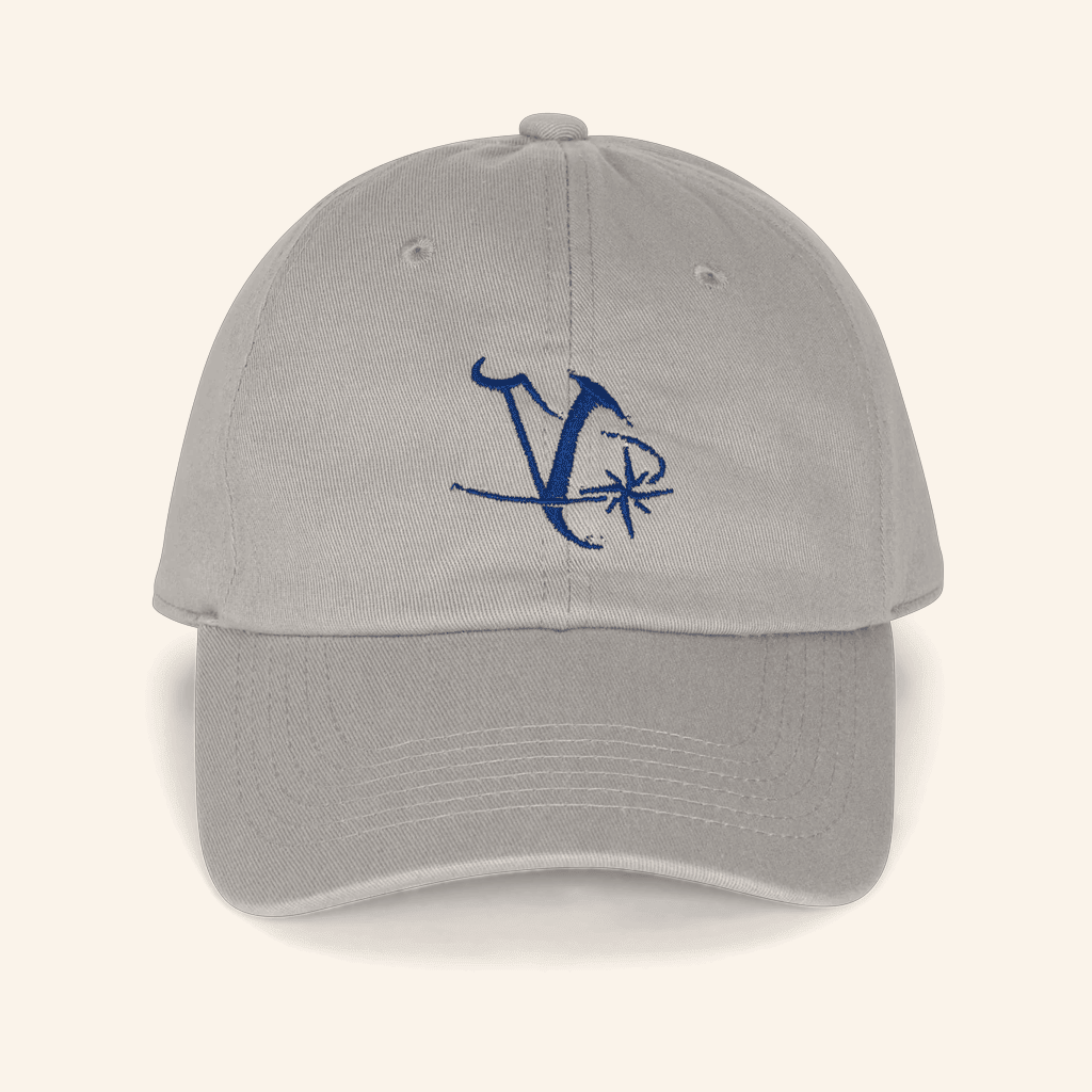 Quadeca Merch Vanisher Embroidered Grey Hat Gifts For Him - Lilybirchmarket