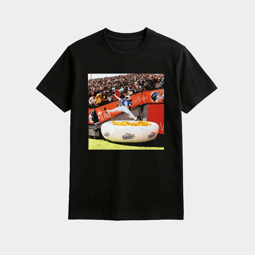 Quesean Brown Frosted Flakes Leap Shirt Fan Merch Present For Him - Lily Birch Market