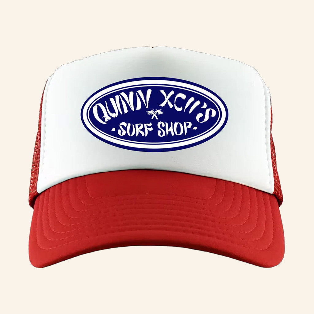 Quinn XCII Merch Surf Shop Trucker Hat Gifts For Dad - Lilybirchmarket
