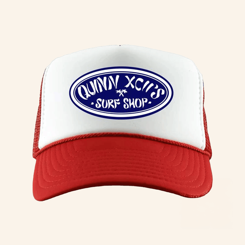 Quinn XCII Official Merch Surf Shop Trucker Hat Gifts For Music Fans - Lilybirchmarket