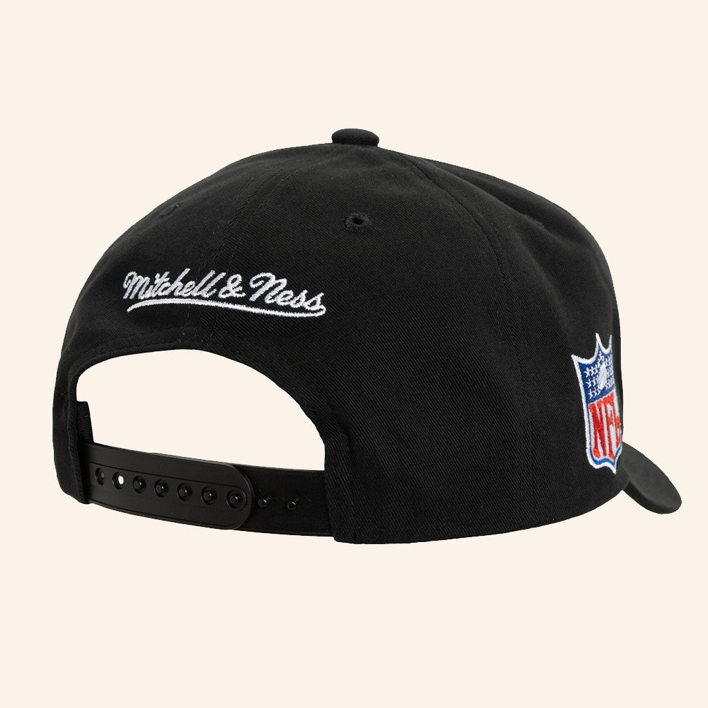 Raiderimage Merch Mitchell And Ness Los Angeles Football Embroidered Hat LA Football Merch - Lilybirchmarket