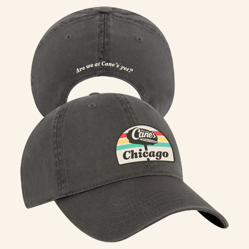 Raising Cane's Merch Cane's Road Trip Chicago Hat Unique Birthday Gift For Husband - Lilybirchmarket