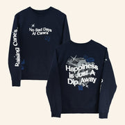 Raising Canes Merch Happiness Is Just a Dip Away Sweatshirt Christmas Ideas For Mom - Lilybirchmarket