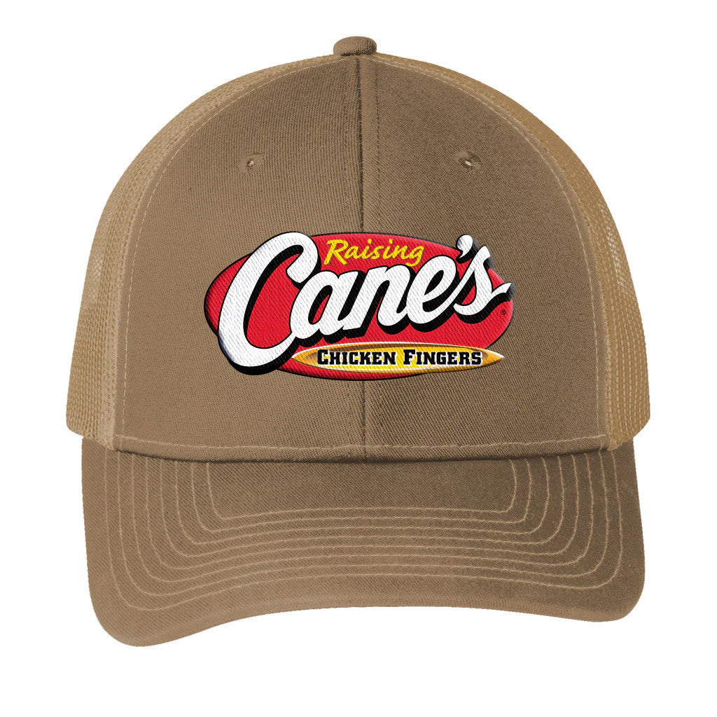 Raising Canes Merch Raising Cane's Logo Embroidred Trucker Hat Present For Husband - Lilybirchmarket