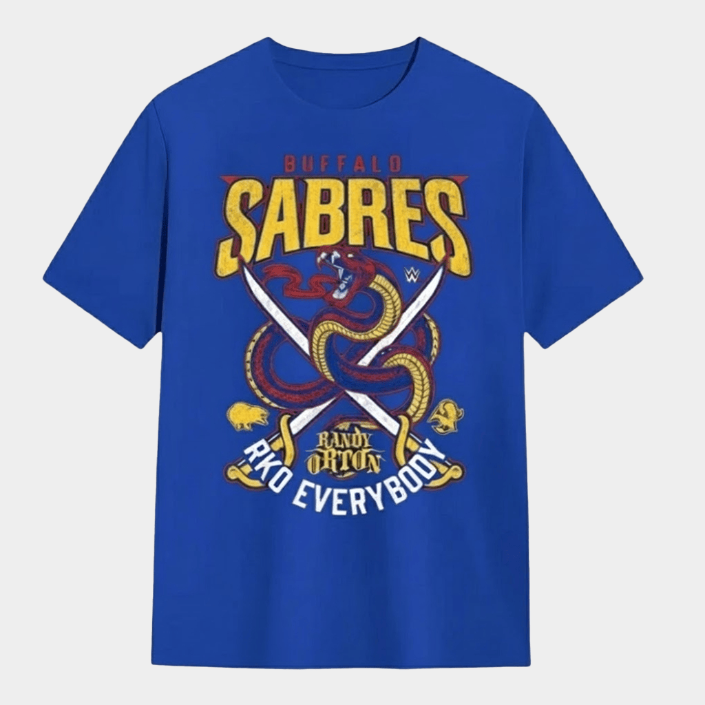 Randy Orton Buffalo Sabres Shirt Game Day Apparel Gifts For Ice Hockey Fans - Lily Birch Market