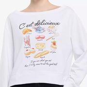 Ratatouille Merch D Pixar Ratatouille Menu Cropped Sweatshirt Gifts For Her - Lilybirchmarket