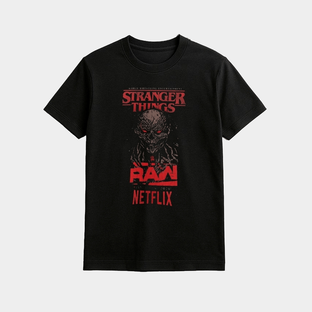 Raw WWE Stranger Things Vecna Shirt Fan Merch Gifts For Brother - Lily Birch Market