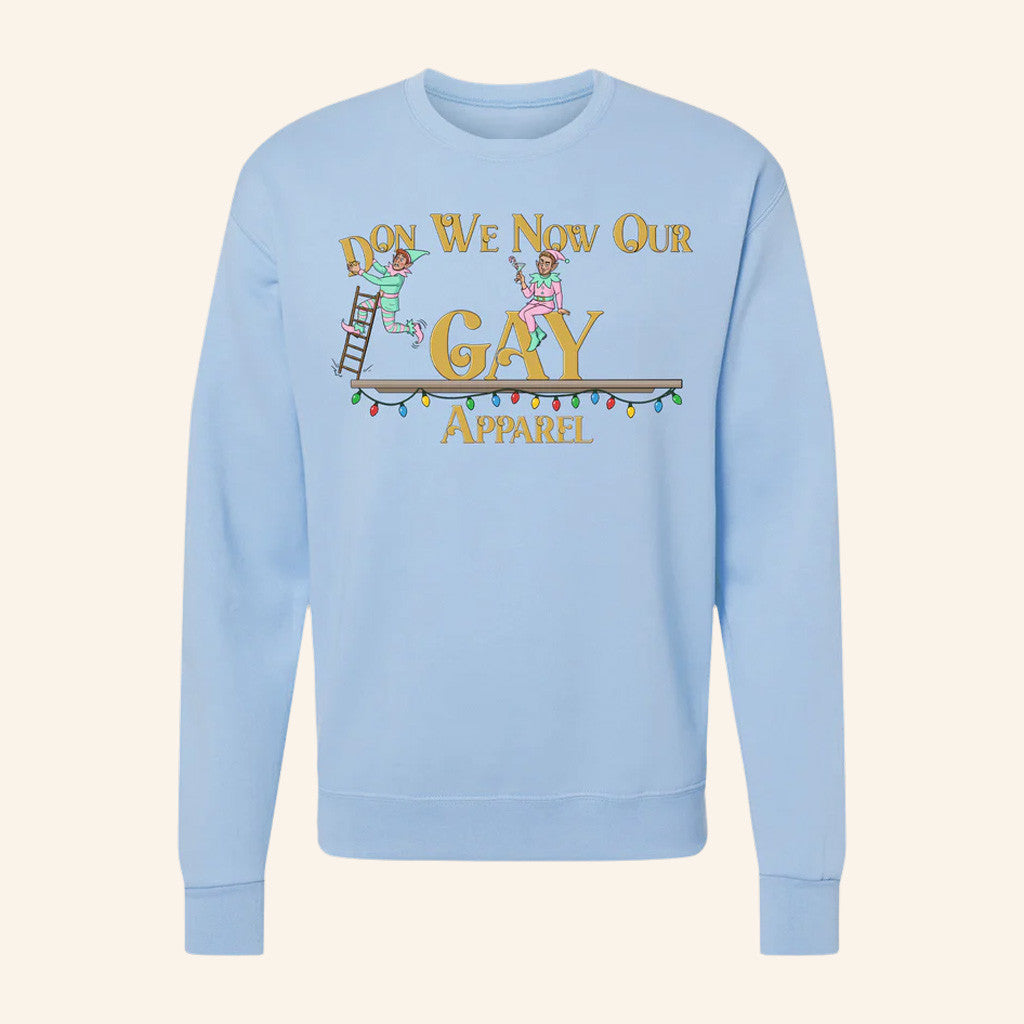 Reality Gays Merch Don We Now Our Gay Apparel Sweatshirt Christmas Gifts For Friends - Lilybirchmarket