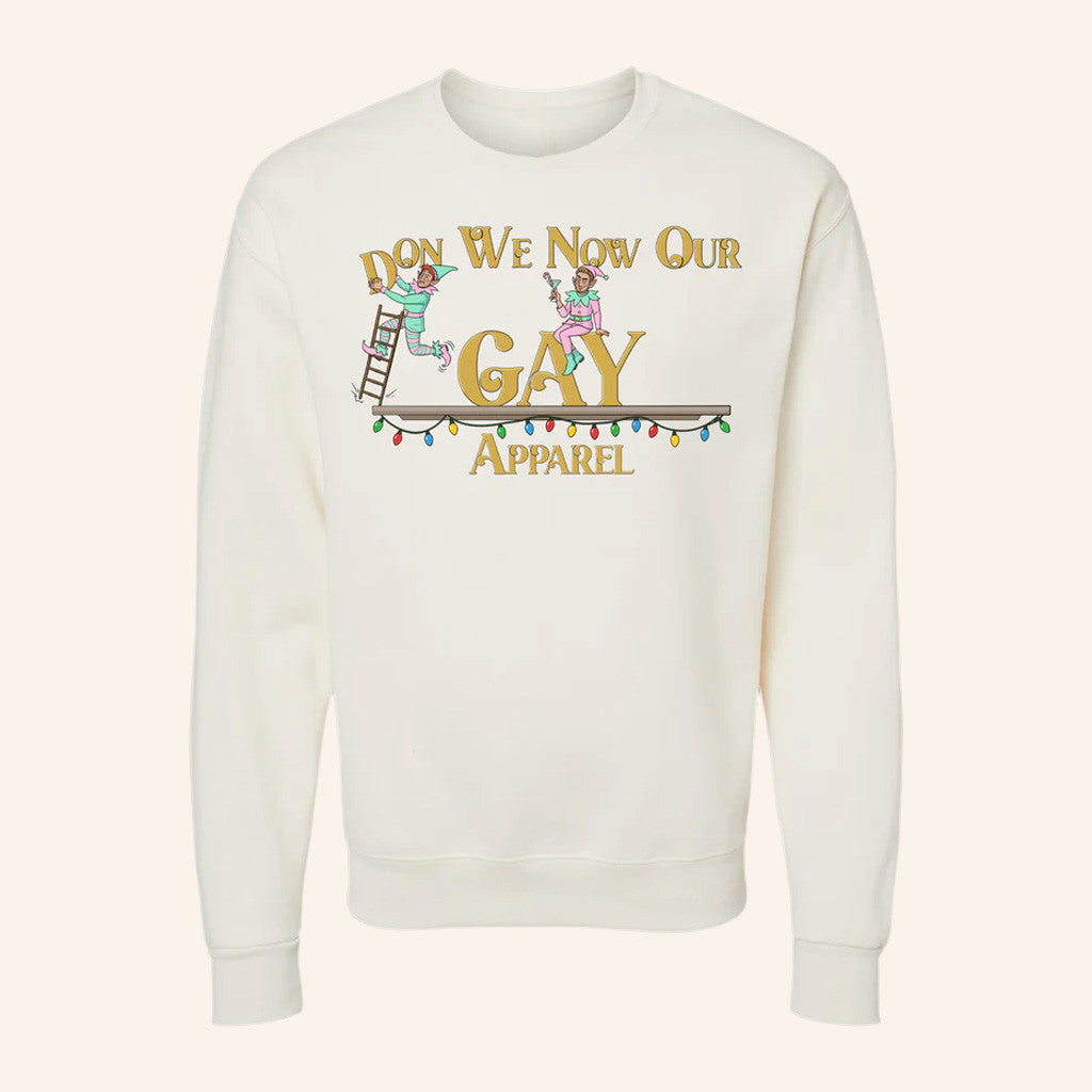 Reality Gays Merch Don We Now Our Gay Apparel Sweatshirt Xmas Gifts For Sister - Lilybirchmarket