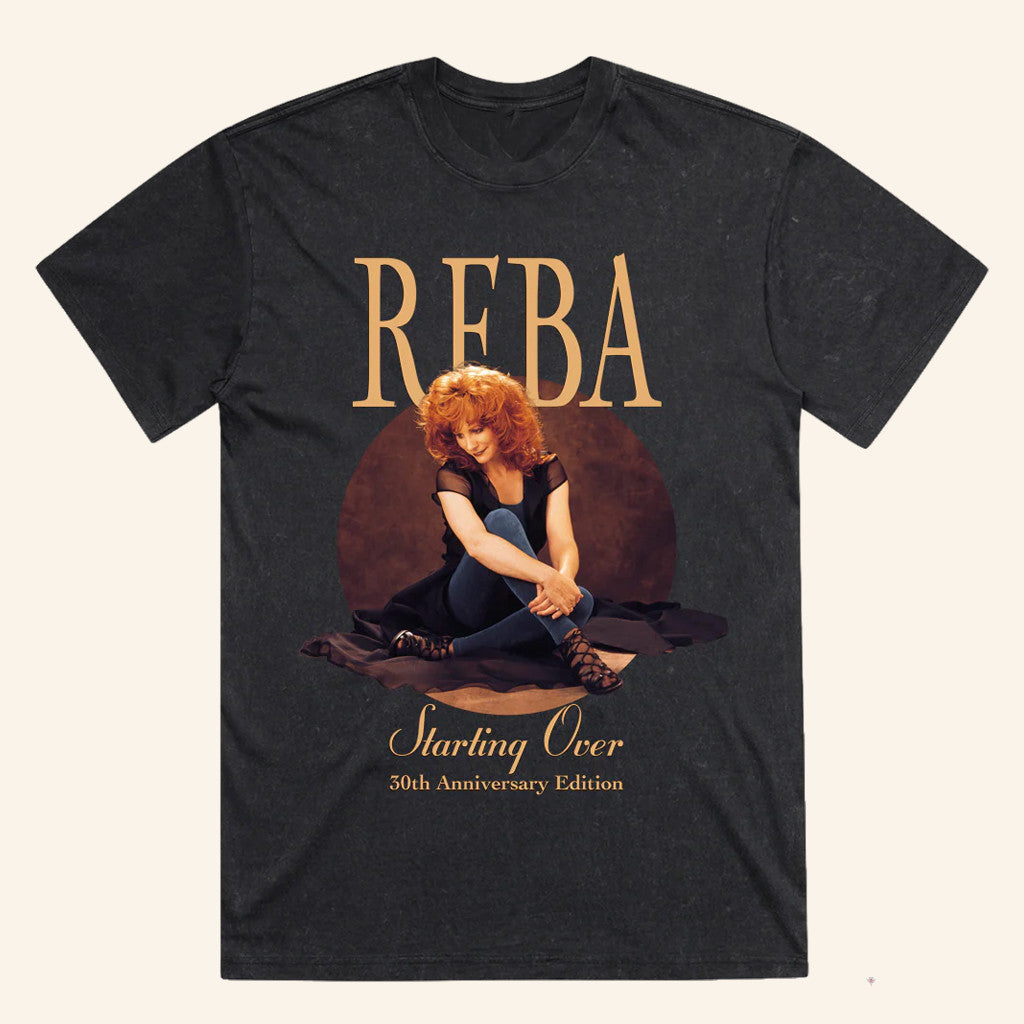 Reba McEntire Starting Over 30th Anniversary T-Shirt Reba McEntire Merch Gifts For Music Fans - Lily Birch Market