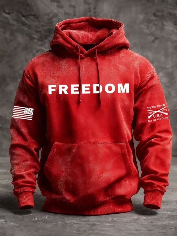 Red Charlie Kirk Freedom Hoodie We Are Kirk Army Now Commemorative Charlie Kirk Merchandise - Lilybirchmarket