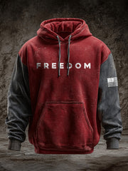 Red Charlie Kirk Freedom Hoodie Wear Red For Charlie Kirk Day Charlie Kirk Memorial Gifts - Lilybirchmarket