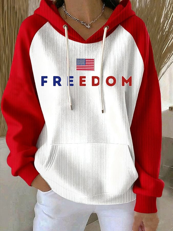Red Charlie Kirk Freedom Hoodie Wear Red October 14 Birthday Memorial Tribute TPUSA Legend - Lilybirchmarket
