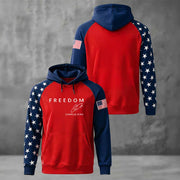 Red Charlie Kirk Freedom Merch Signed Hoodie Tribute October 14 Charlie Kirk Day Apparel - Lilybirchmarket