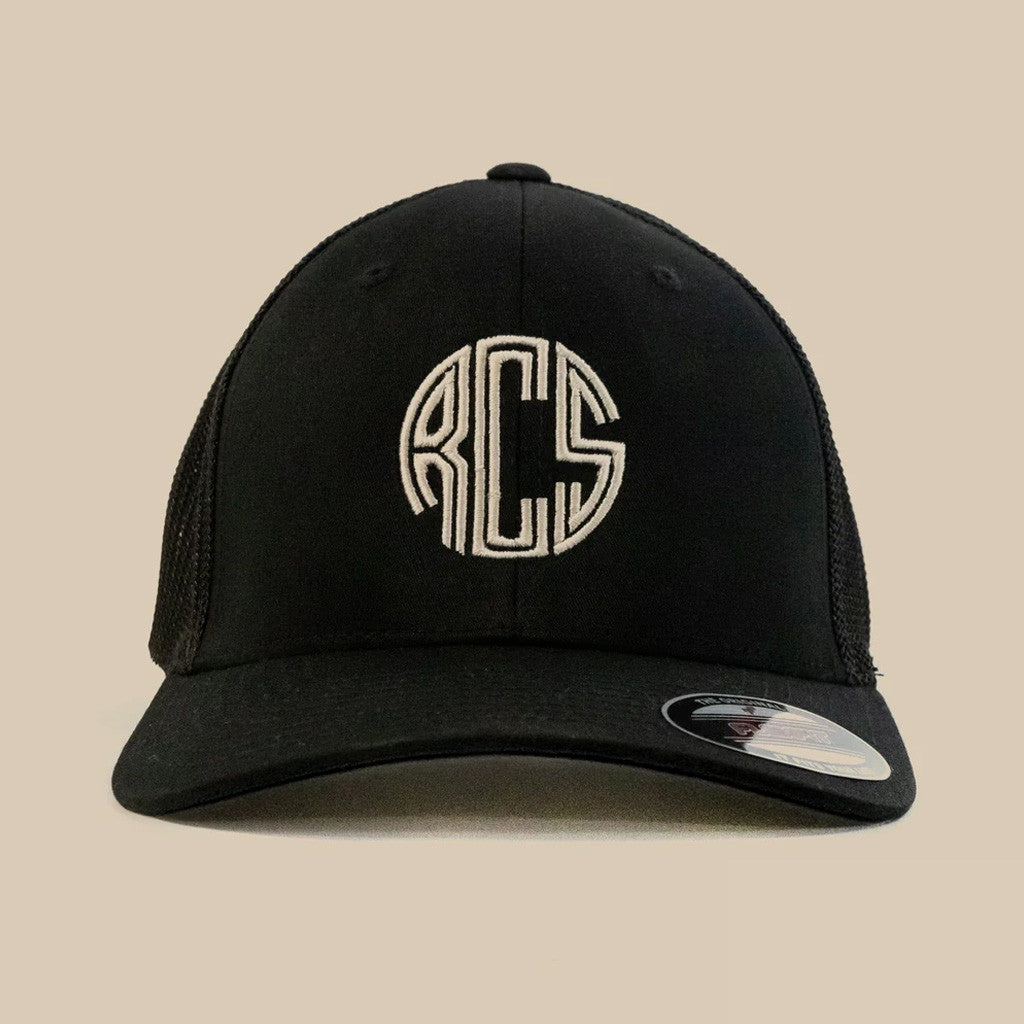 Red Clay Strays Merch RCS Trucker Hat Black Embroidered Gifts For Him - Lilybirchmarket