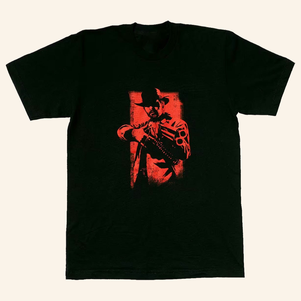 Red Dead Redemption Merch Arthur Morgan T-Shirt Gift Ideas For Game Lovers - Lily Birch Market