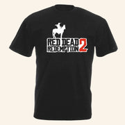 Red Dead Redemption Merch Red Dead Redemption 2 Horse T-Shirt Best Gift For Game Lovers - Lily Birch Market