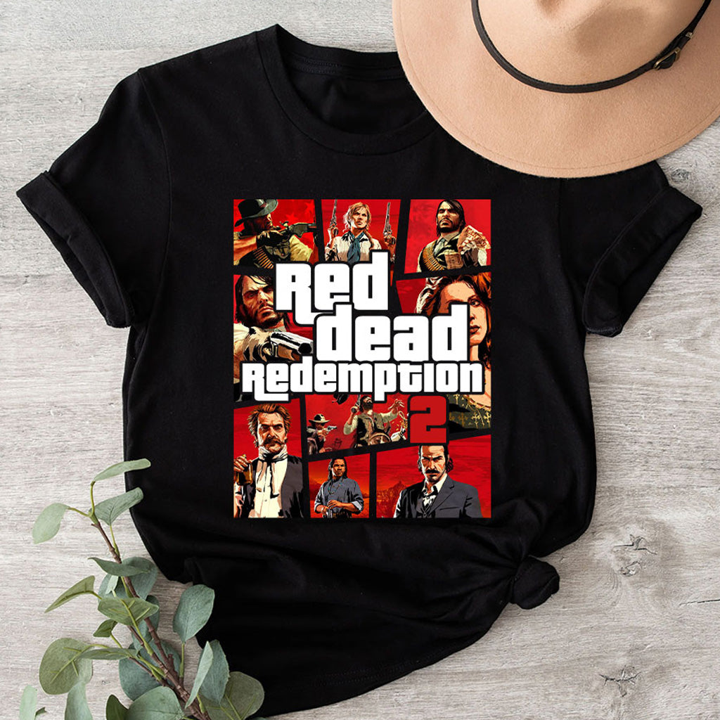 Red Dead Redemption Merch Red Dead Redemption II T-Shirt Gifts Ideas For Him - Lily Birch Market