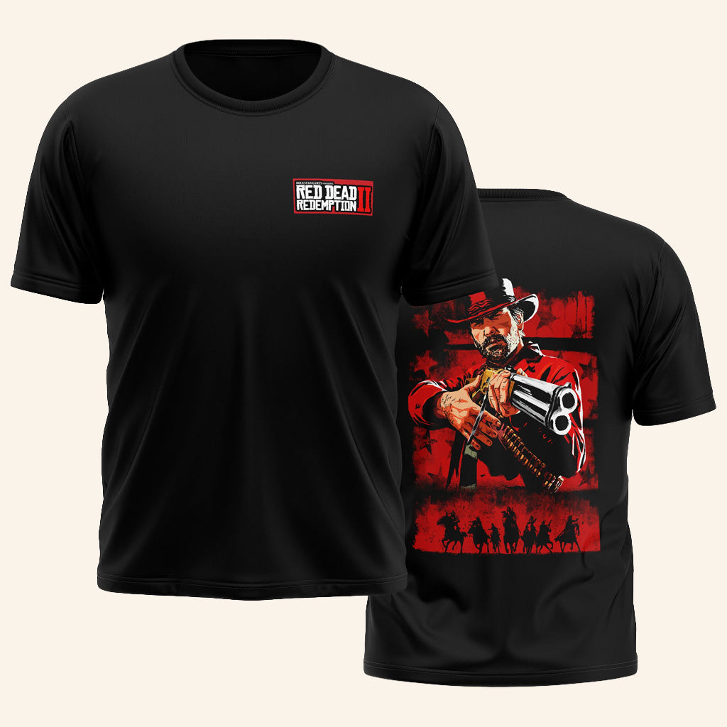 Red Dead Redemption Merch Red Dead Redemption II T-Shirt Present For Husband - Lily Birch Market