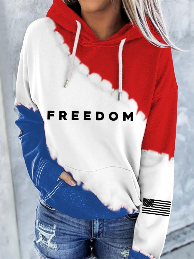 Red Freedom Charlie Kirk Hoodie Turning Point USA Charlie Kirk Merch For Trump Supporters - Lilybirchmarket