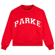 Red Parke Sweatshirt Parke Summer Drop Cool Gifts For Girlfriend - Lilybirchmarket