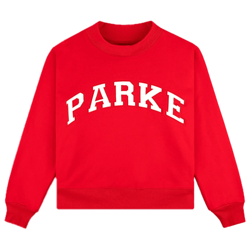Red Parke Sweatshirt Parke Summer Drop Cool Gifts For Girlfriend - Lilybirchmarket