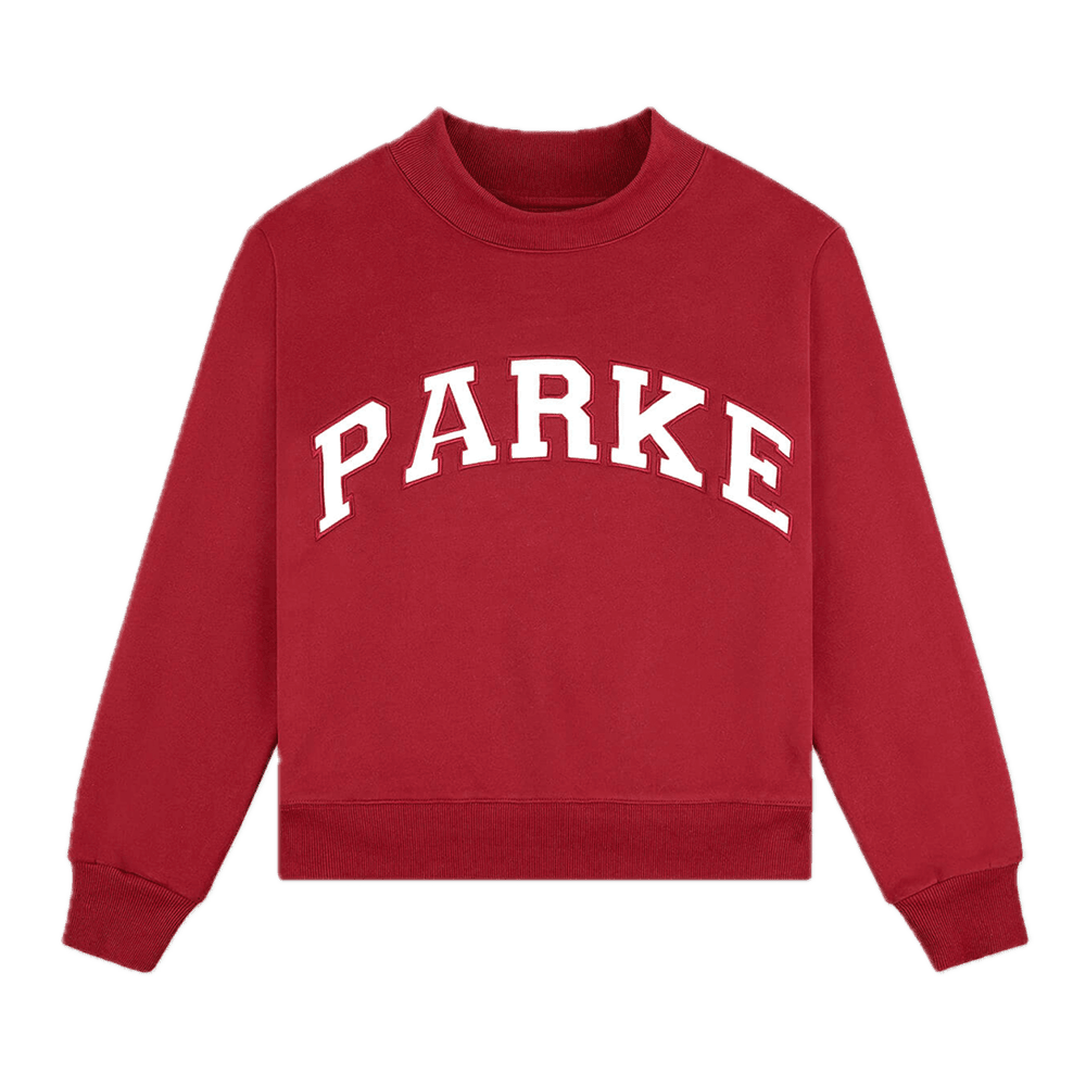 Red Parke Sweatshirt Parke Summer Drop Gifts For Girlfriend - Lilybirchmarket