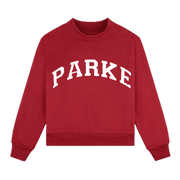 Red Parke Sweatshirt Parke Summer Drop Gifts For Girlfriend - Lilybirchmarket