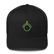 Red Rising Merch Embroidered Green Sigil Trucker Hat Gift Ideas For Son - Lilybirchmarket