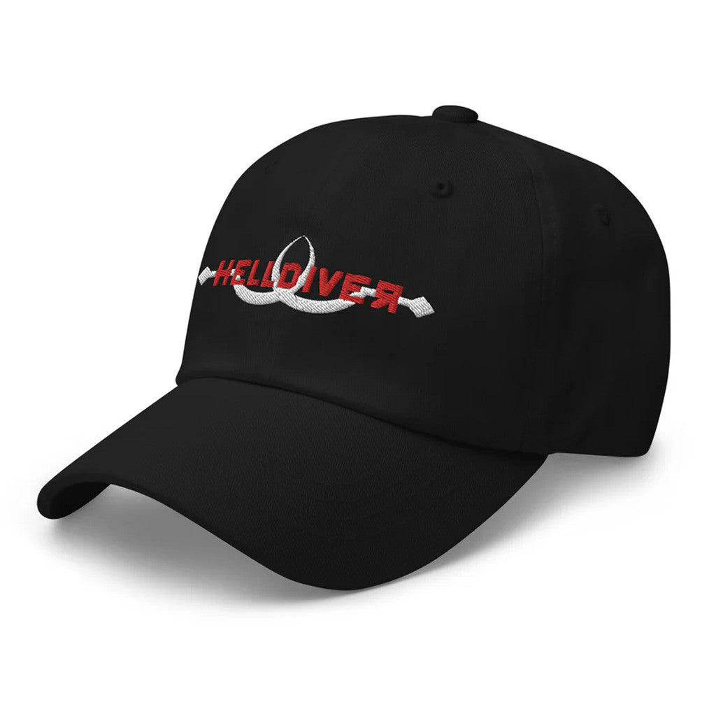 Red Rising Merch Embroidered Helldiver Baseball Hat Best Gifts For Boyfriend - Lilybirchmarket