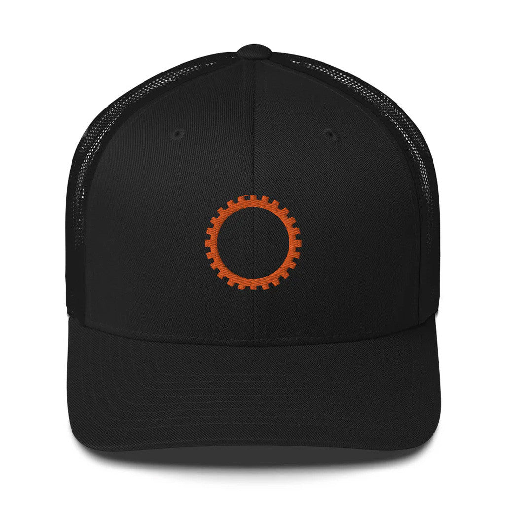 Red Rising Merch Orange Sigil Trucker Hat Embroidered Gifts For Dad - Lilybirchmarket