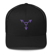 Red Rising Merch Violet Sigil Trucker Hat Embroidered Presents For Father - Lilybirchmarket