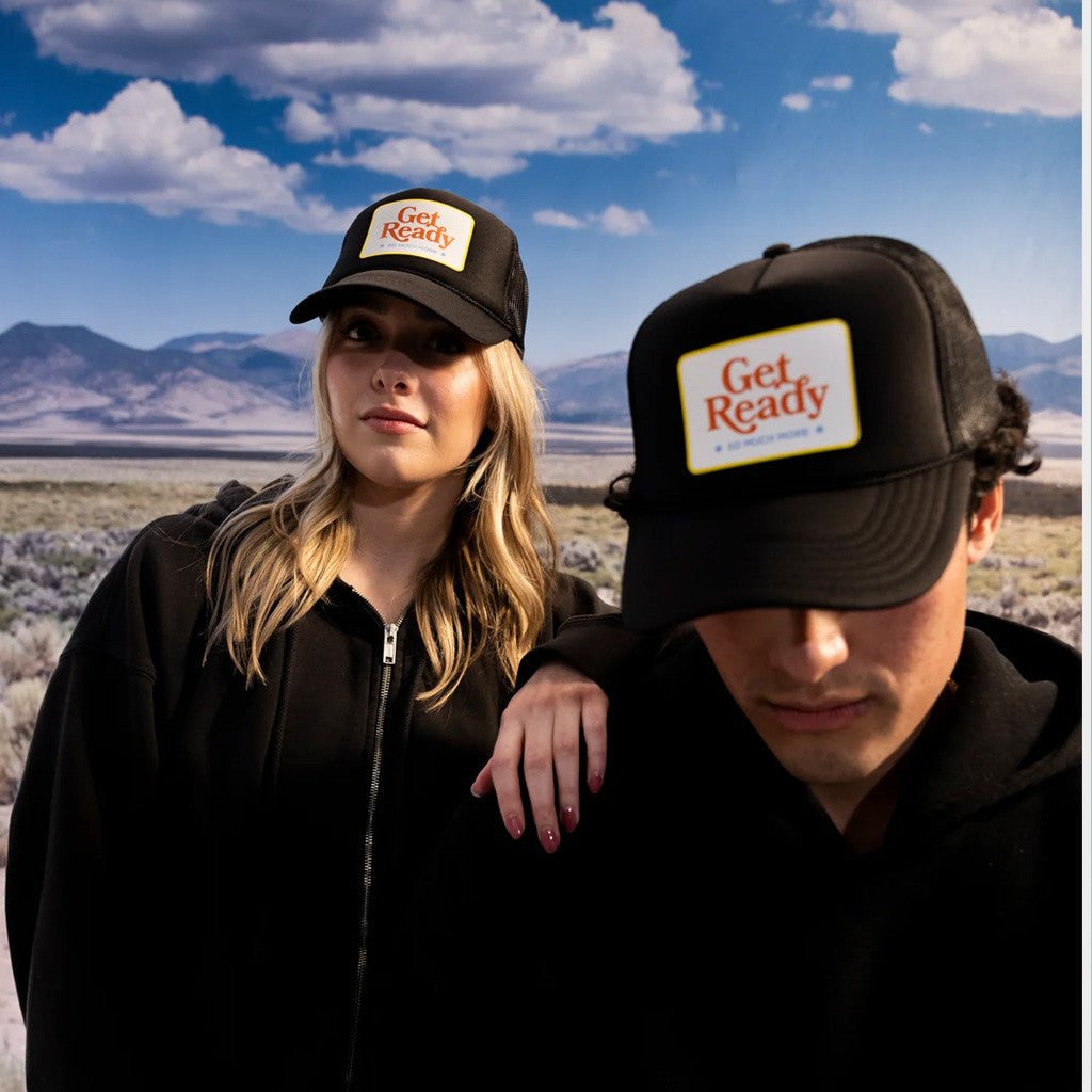 Red Rocks Merch Get Ready Trucker Hat Present For Husband - Lilybirchmarket