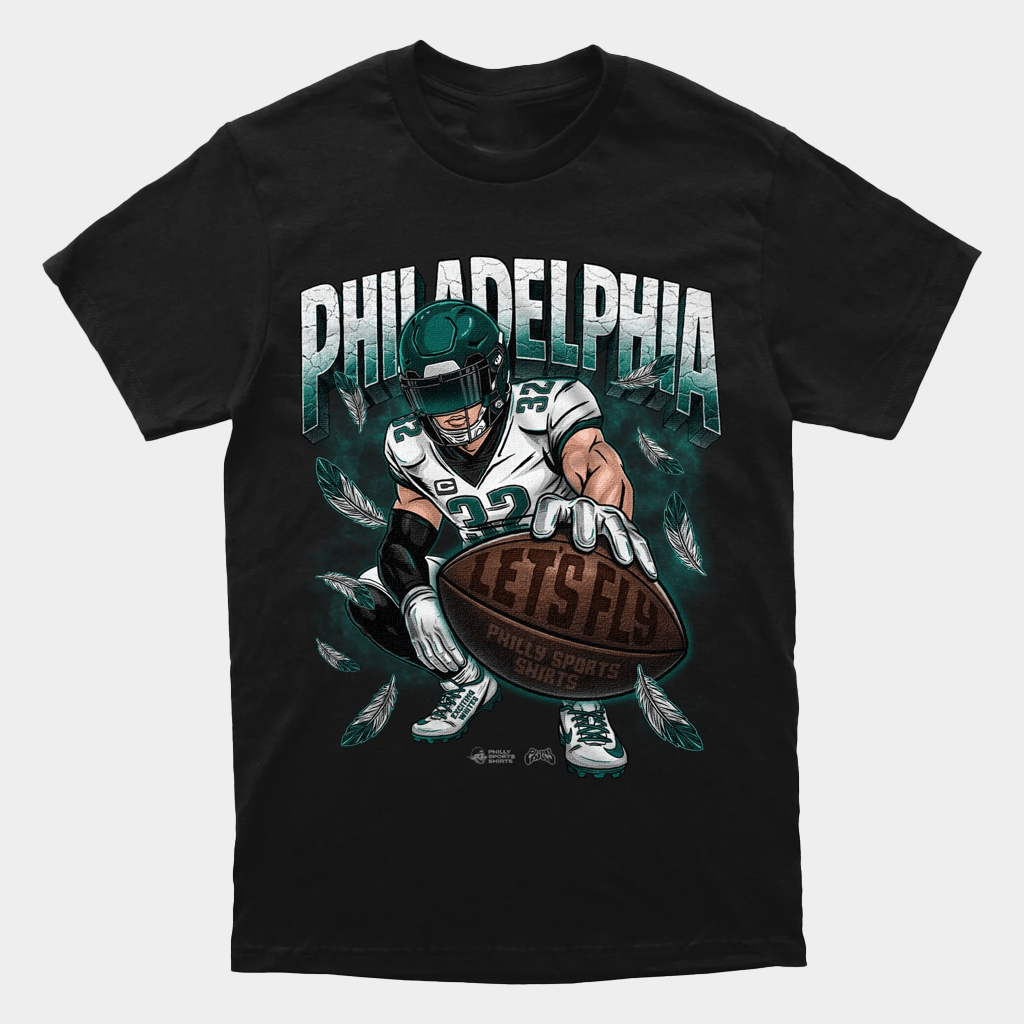 Reed Blankenship Philadelphia Football Let's Fly T-Shirt Presents For Football Lovers - Lily Birch Market