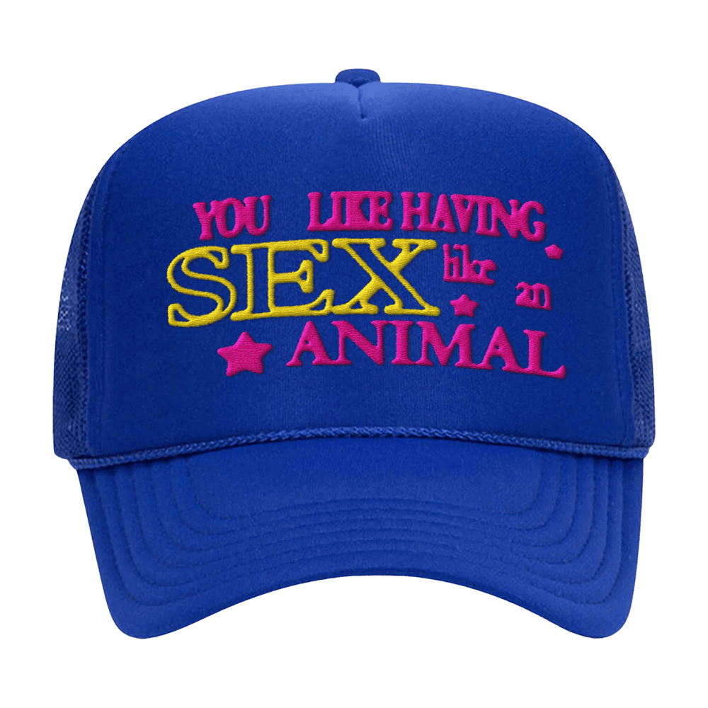 Remi Wolf Merch You Like Having Sex Like Animal Trucker Hat Father's Day Gifts - Lilybirchmarket