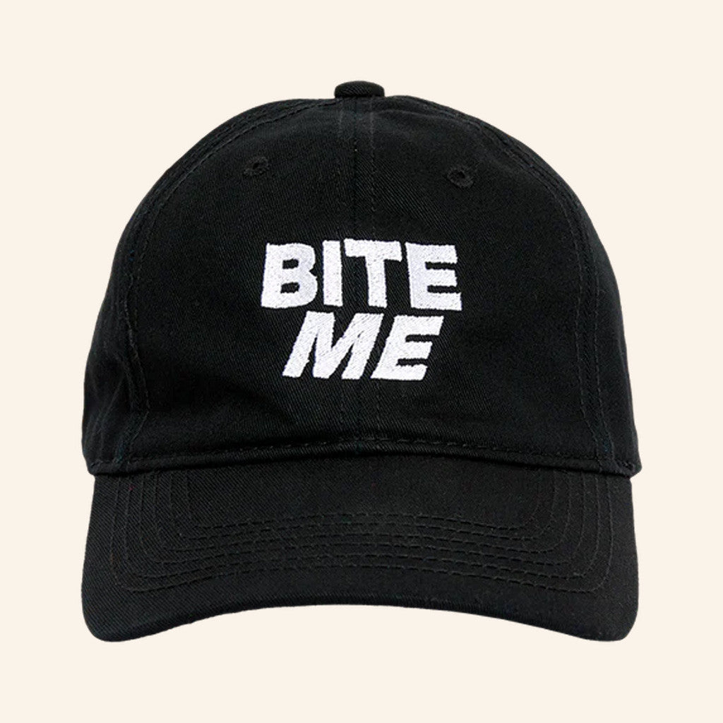 Renee Rapp Merch Bite Me Hat Embroidered Best Gifts For Music Lovers - Lilybirchmarket