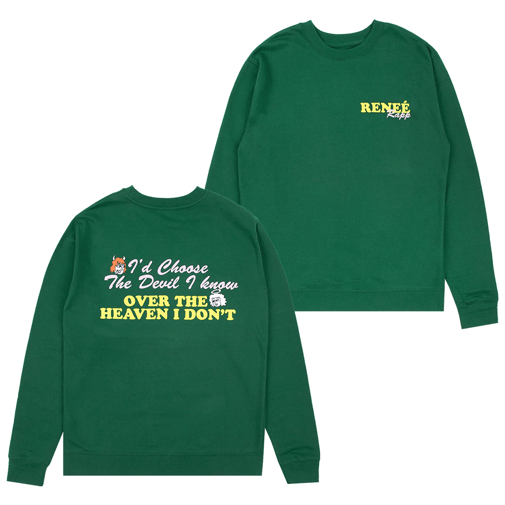 Renee Rapp Merch Over The Heaven I Don't Sweatshirt Top 10 Father's Day Gifts - Lilybirchmarket