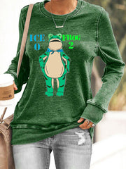 Resist Portland Frog Sweatshirt Abolish ICE Protest Sweatshirt No Kings In America Apparel - Lilybirchmarket