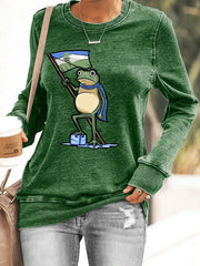 Resist Portland Frog Sweatshirt Anti Trump Resistance Sweatshirt No Kings In America Apparel - Lilybirchmarket