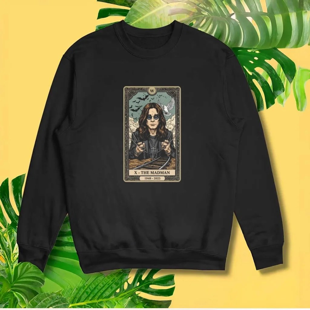 Rest In Power Ozzy Sweatshirt Rip Ozzy Osbourne Sweatshirt Gift Ideas For Fans - Lilybirchmarket