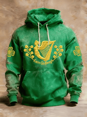 Retro St Patrick Erin Go Bragh Hoodie St Pattys Day Outfit Best Gifts For Enthusiasts - Lilybirchmarket