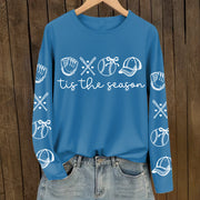 Retro Tis The Season Long Sleeve T-Shirt Game Day Shirt World Series Merch 2025 - Lilybirchmarket